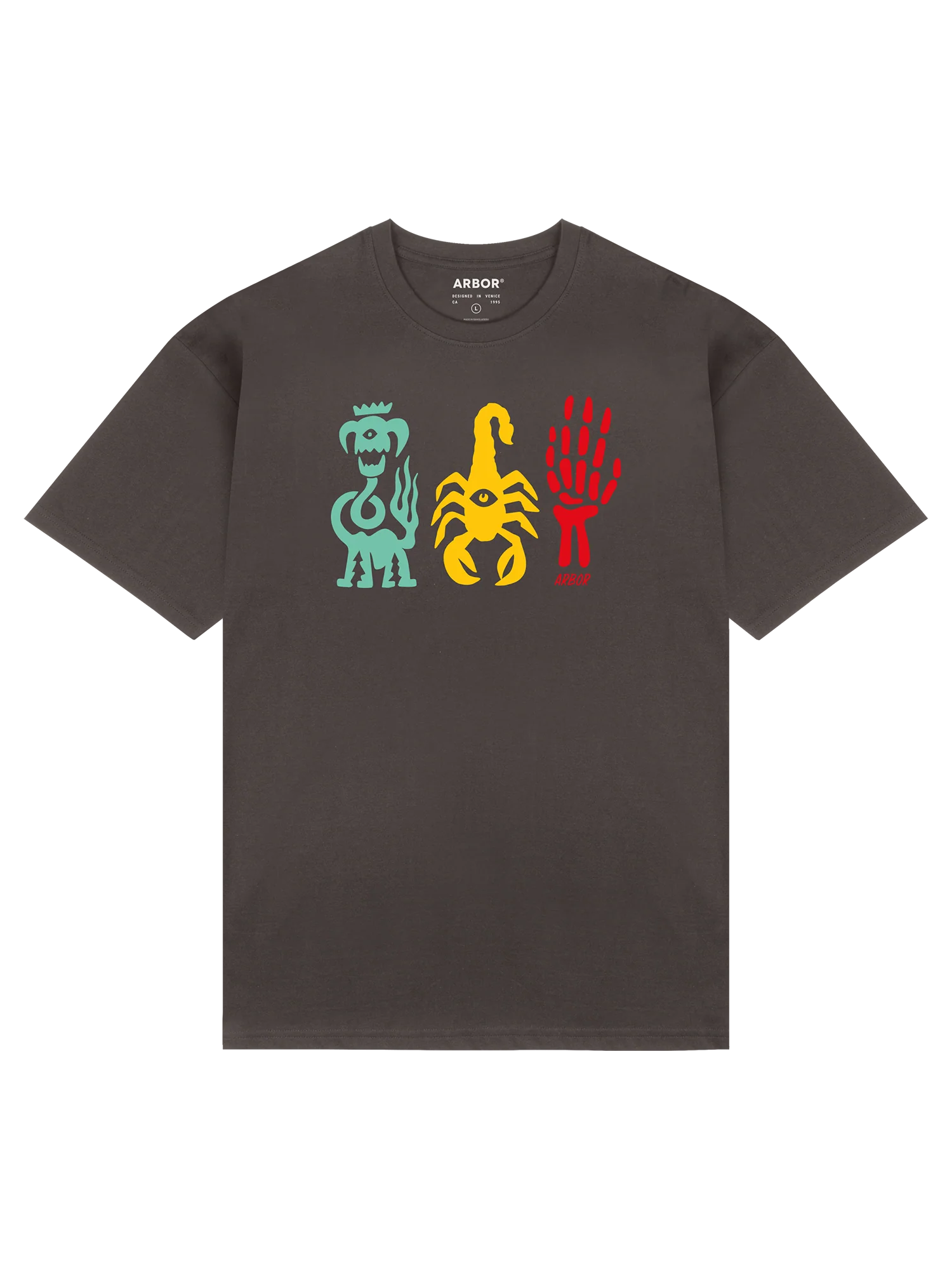 Chroma T-Shirt - Faded Black - Image 2