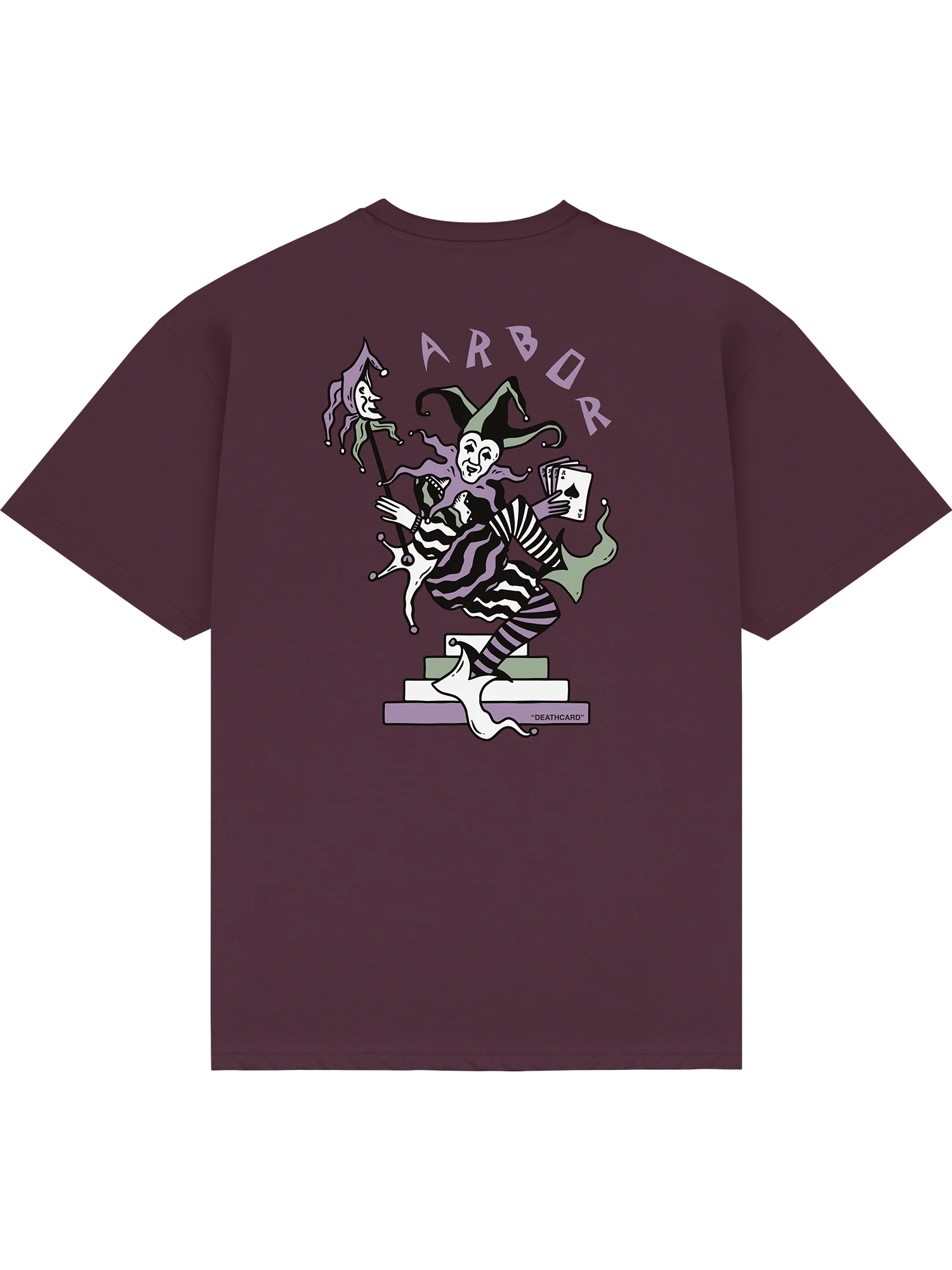 Deathcard T-Shirt - Mulberry