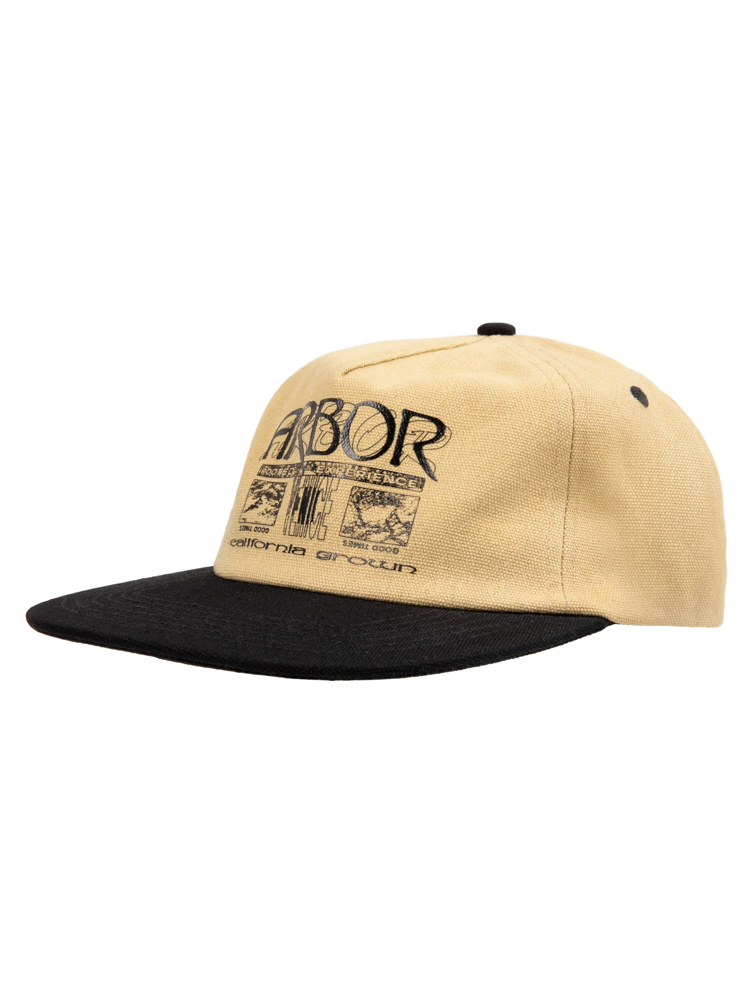 Evergreen Cap - Dark Sand/Black