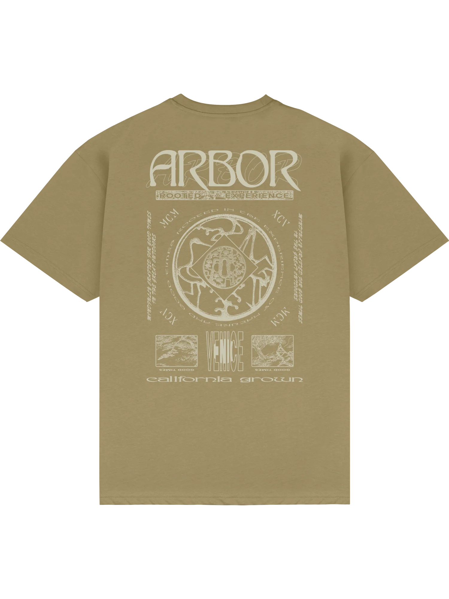 Evergreen T-Shirt - Dark Sand