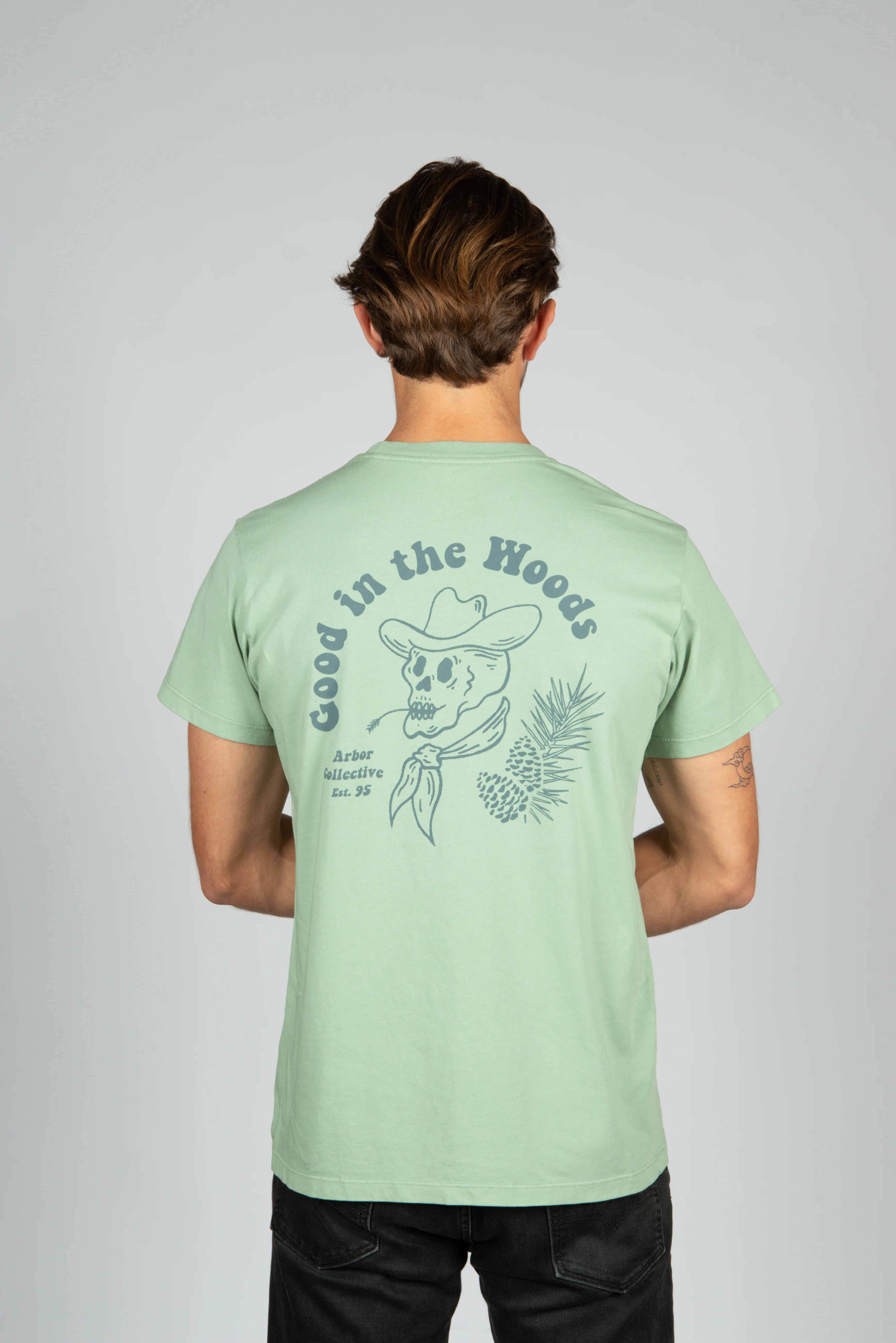 Good In The Woods SS Tee - Green - Image 4