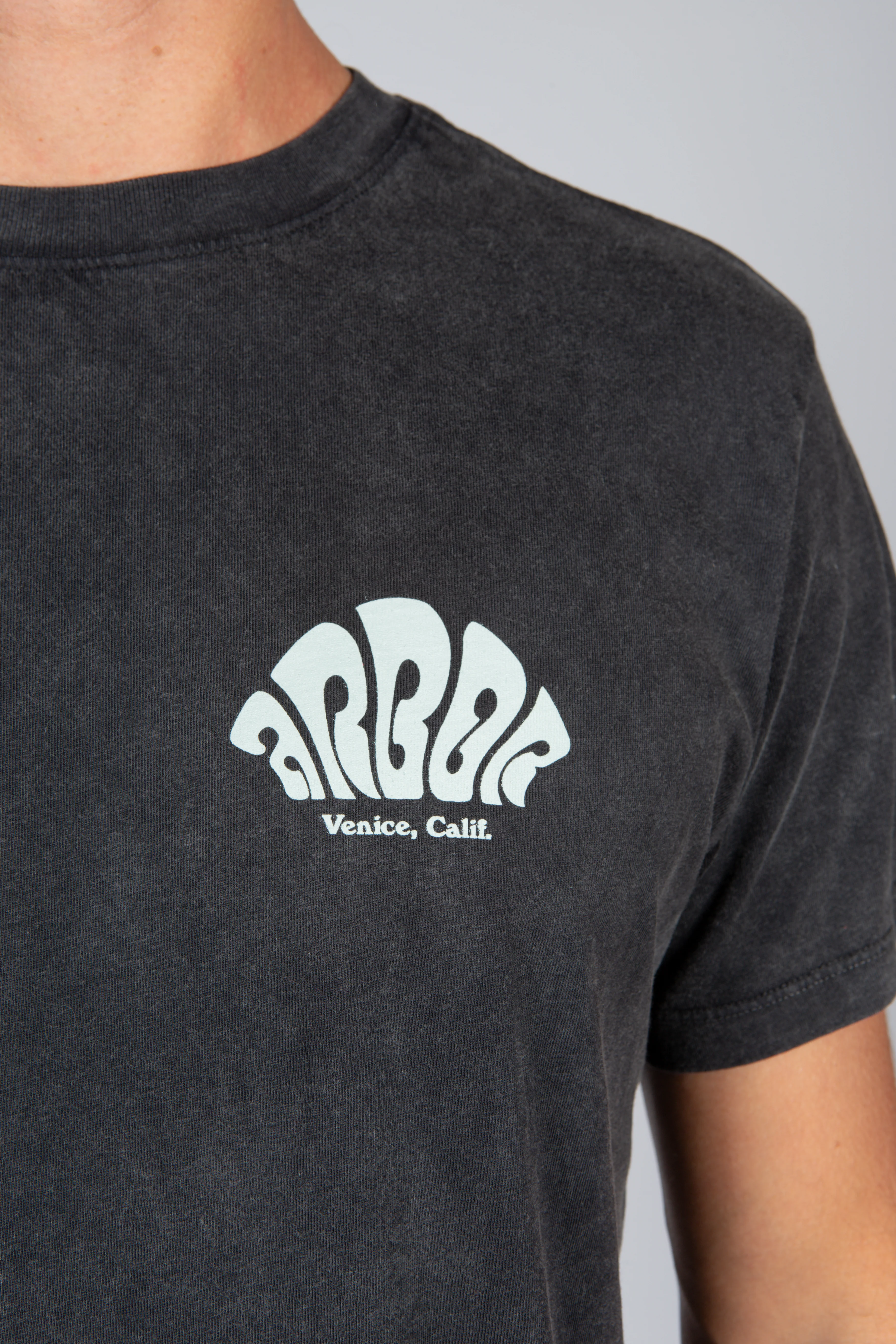 Microdose Tee - Mineral Wash Black - Image 5