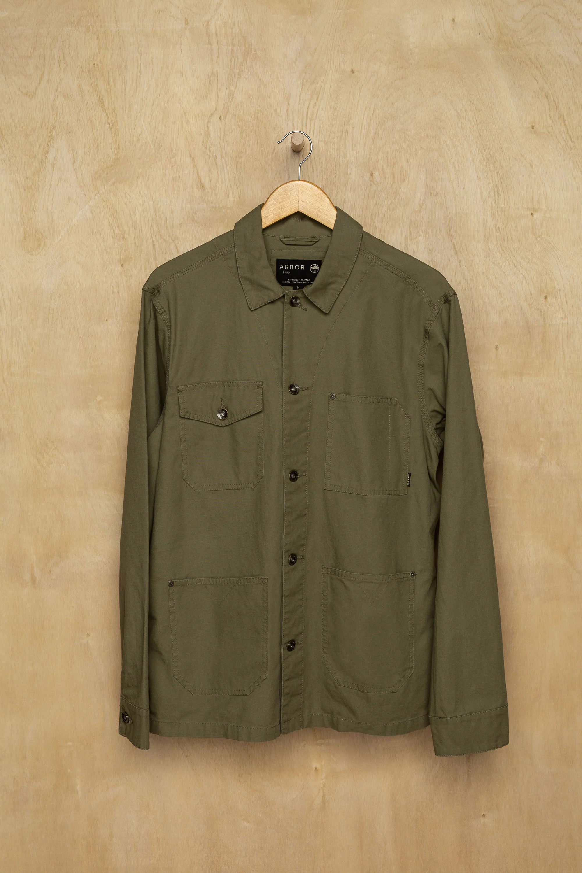 Hatch Jacket - Dusky Green - Image 3