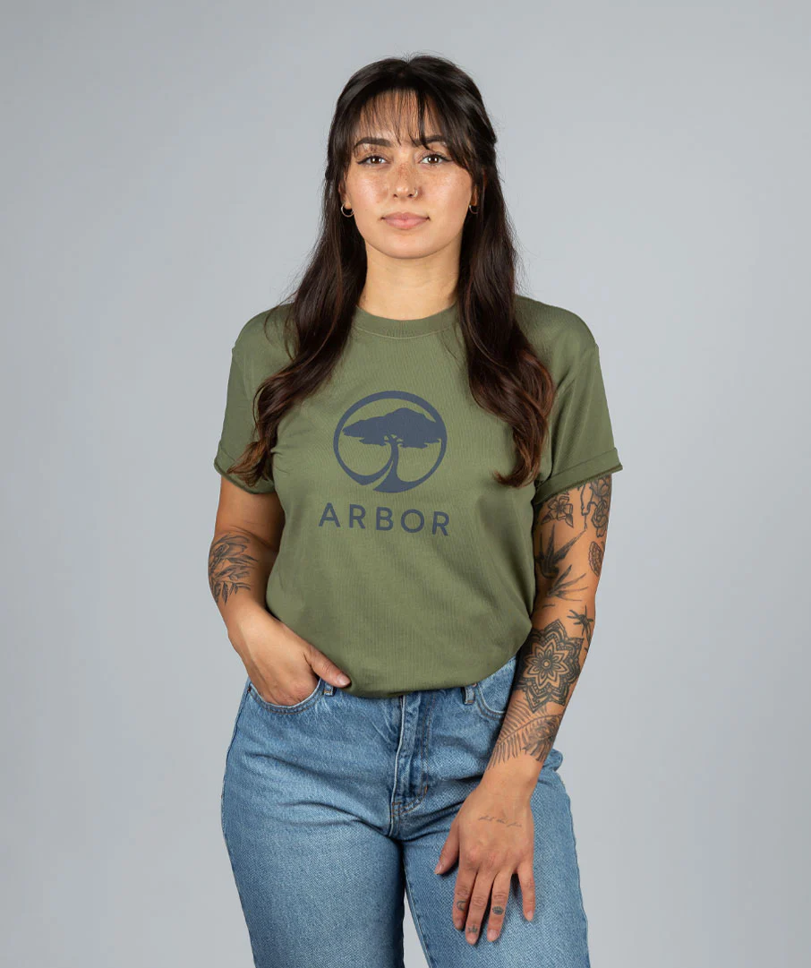 Landmark 2 Tee - Olive - Image 2