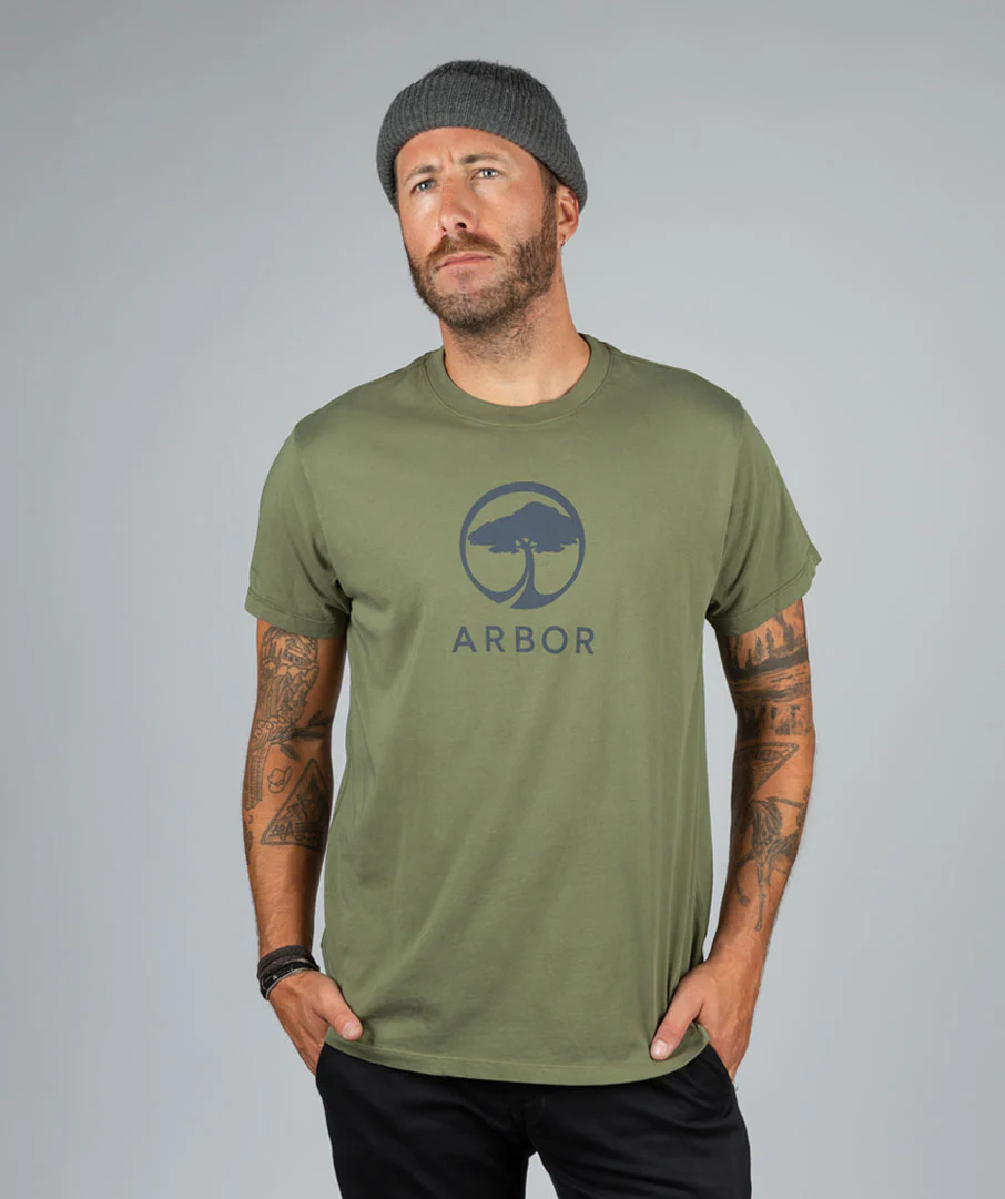 Landmark 2 Tee - Olive - Image 3