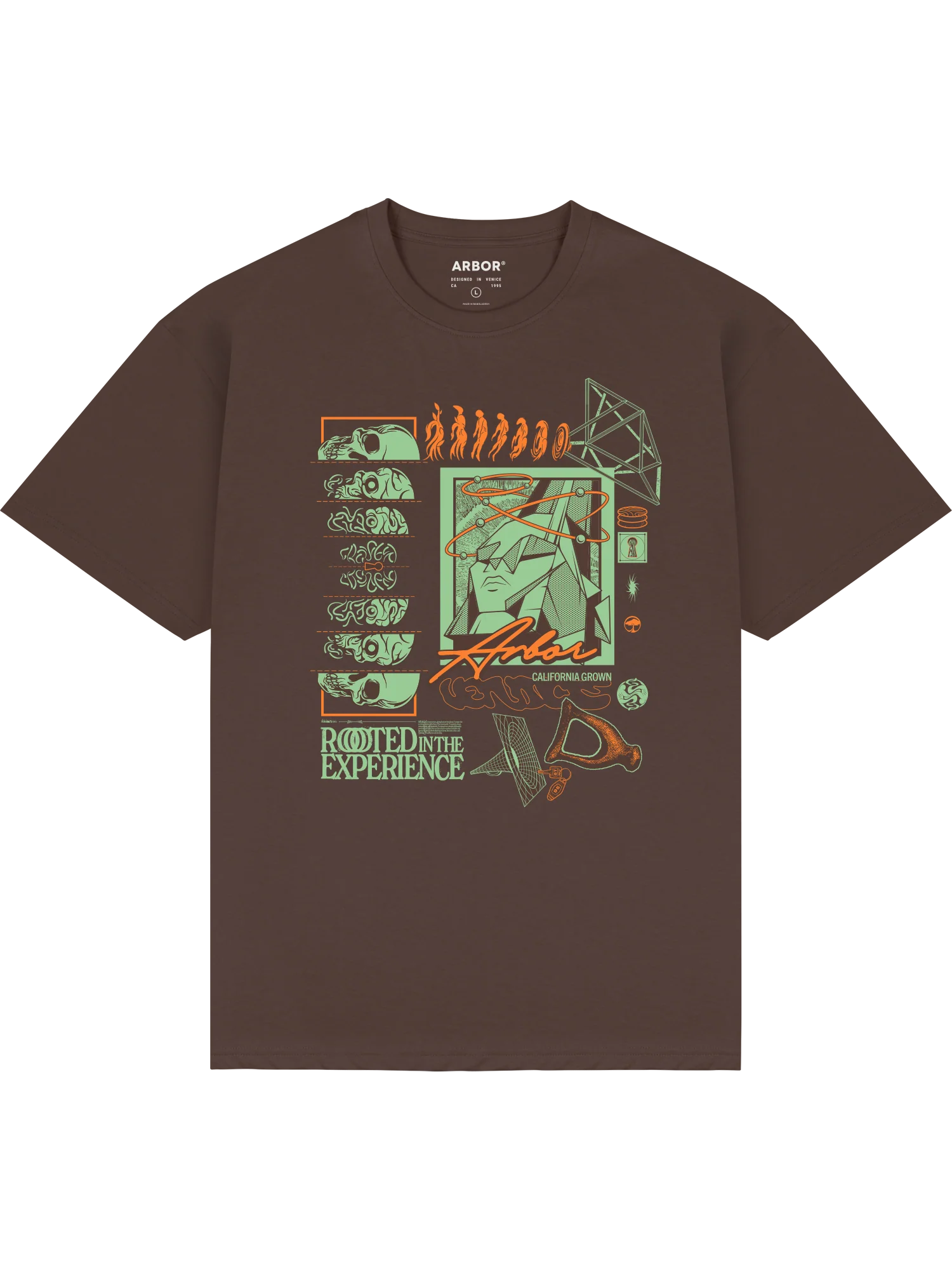 Seeds T-Shirt - Chocolate - Image 2