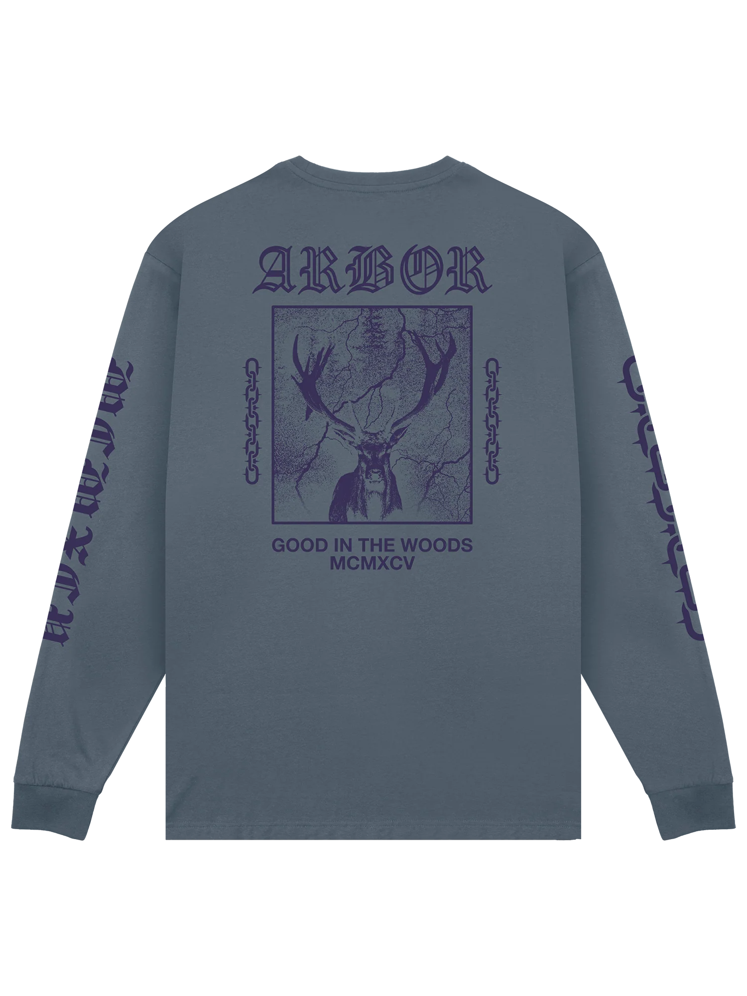 Stag LS T-Shirt - Slate - Image 2