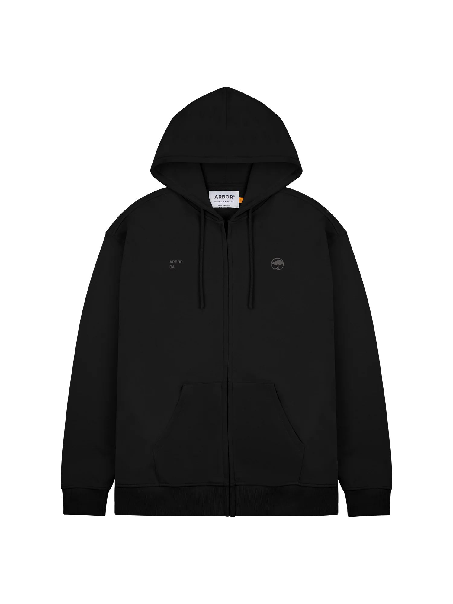 Surplus Zip Hood - Black - Image 2