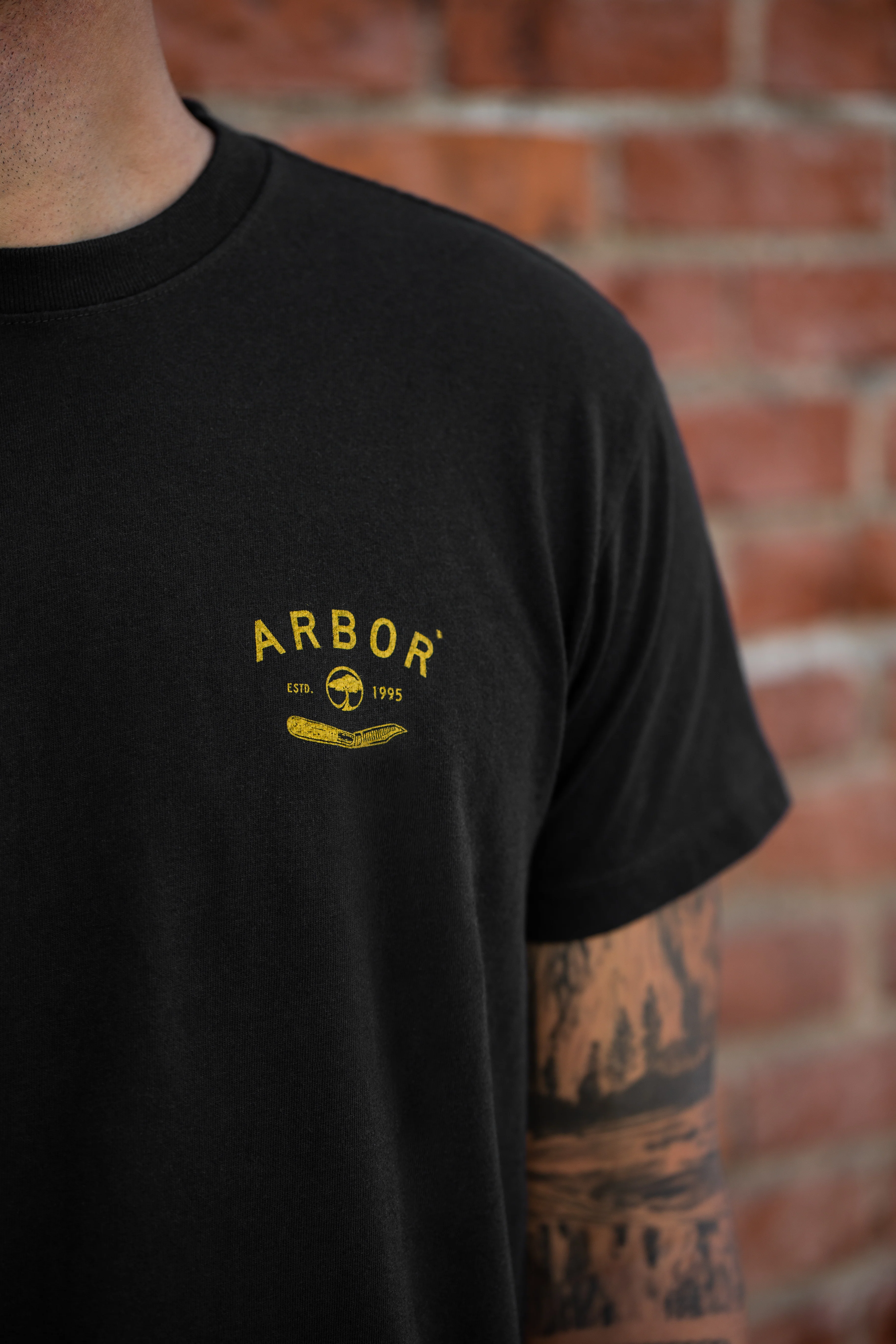 Venice Blade Tee - Black - Image 3