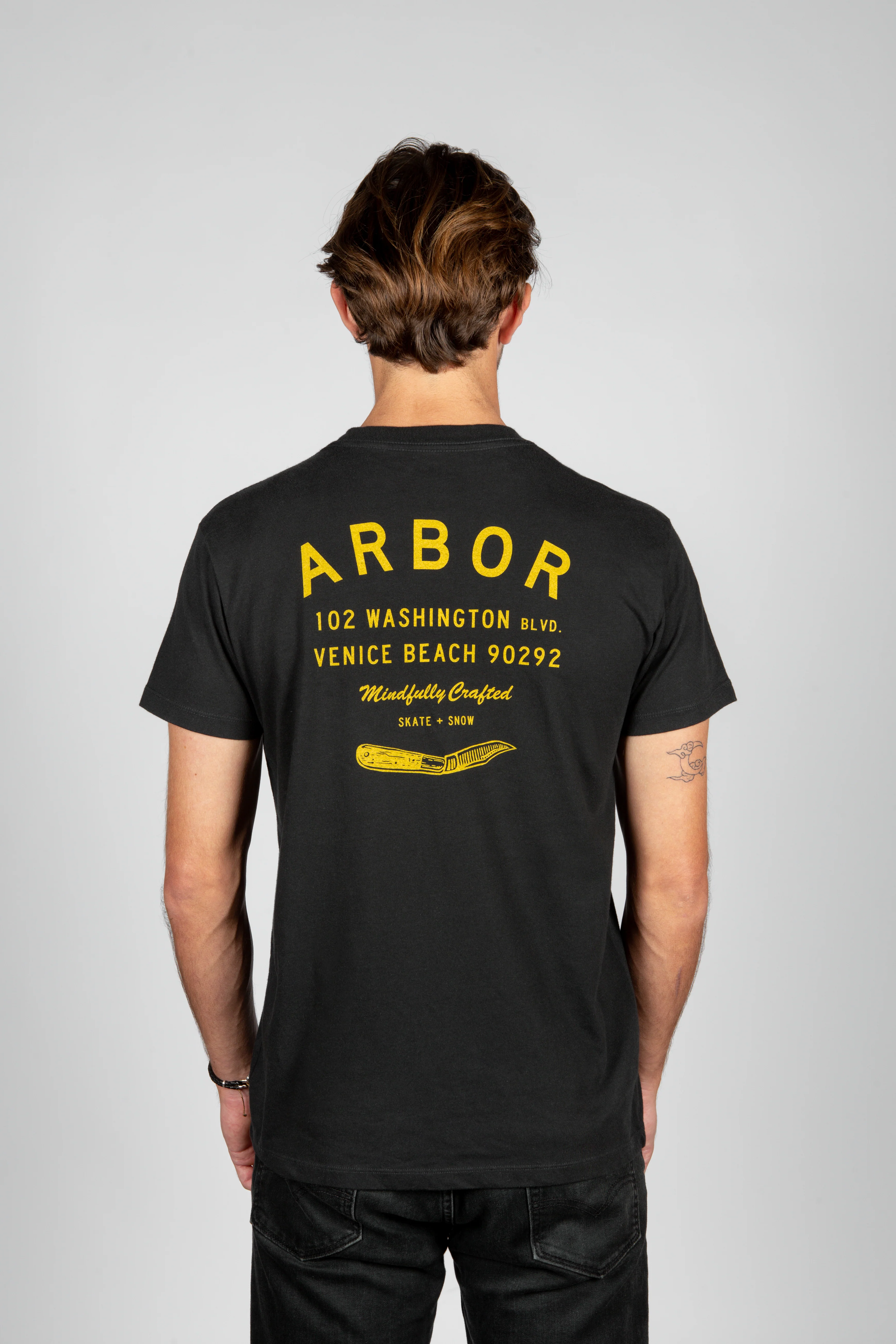 Venice Blade Tee - Black - Image 5