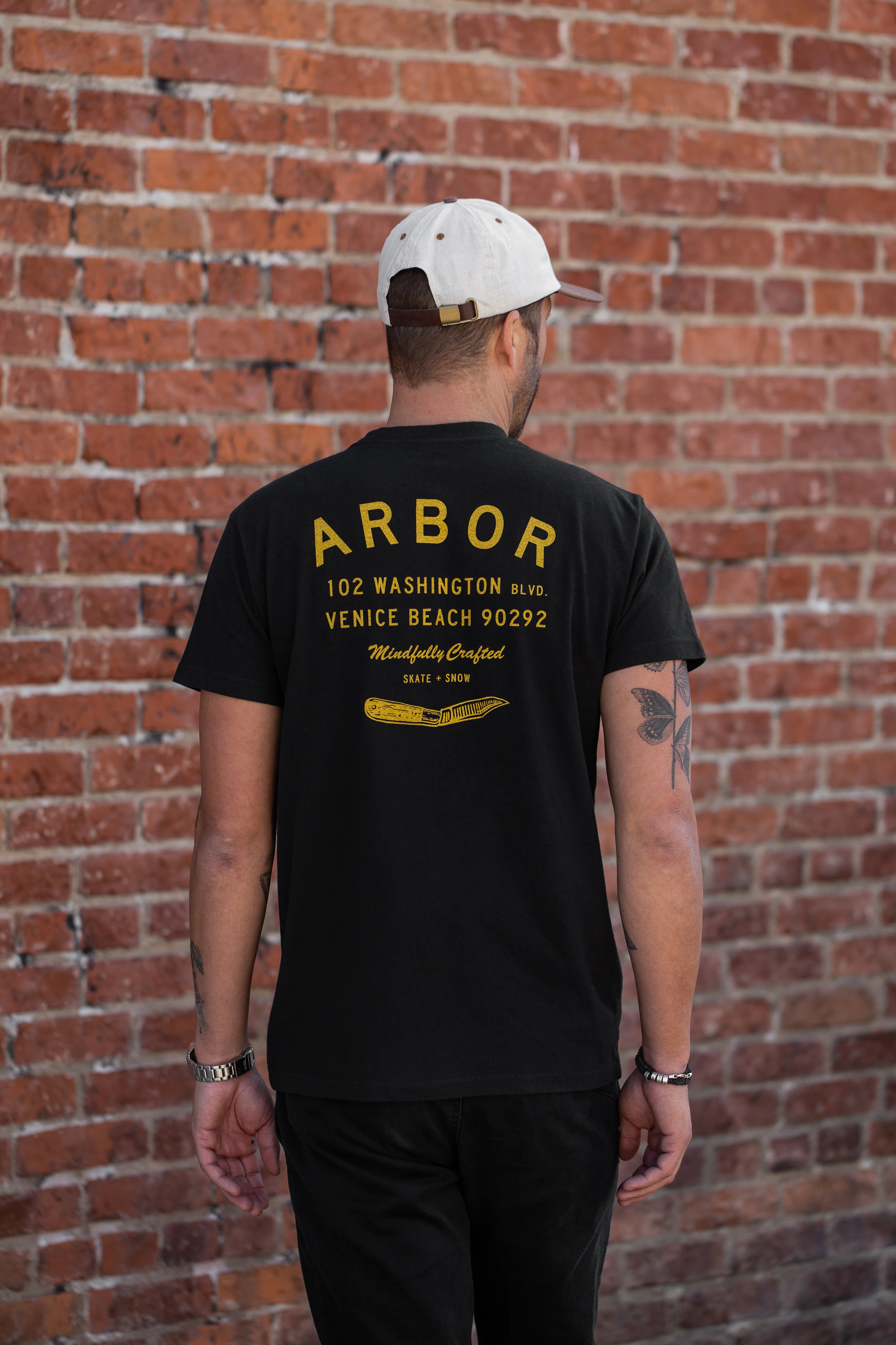 Venice Blade Tee - Black - Image 6
